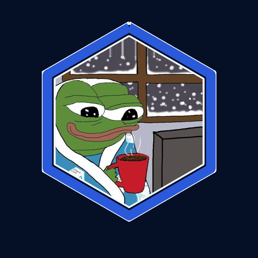 LINKFROG meme logo